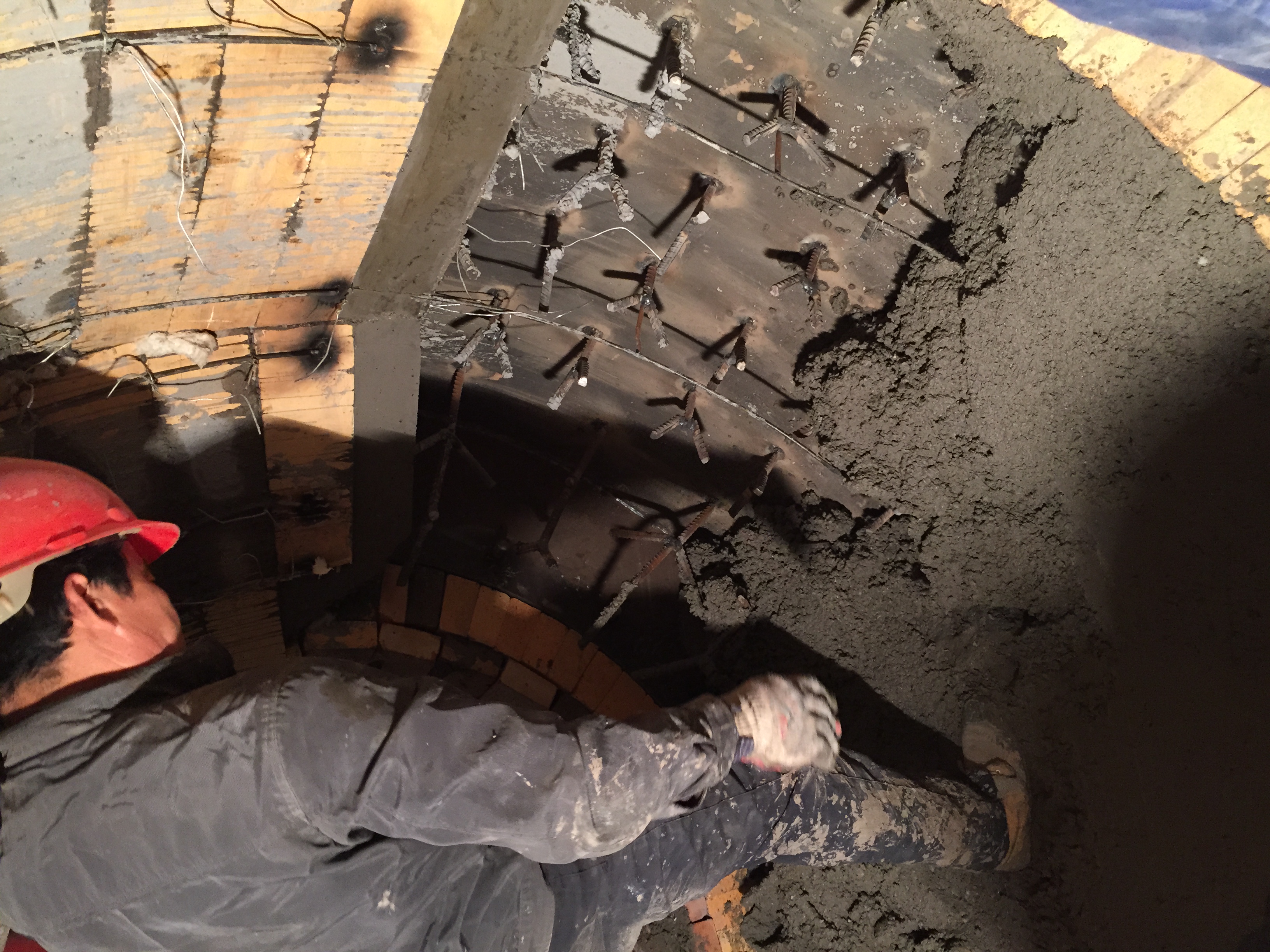 耐火澆注料施工